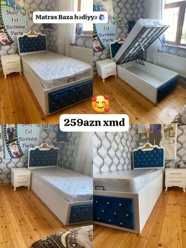 çarpayı satılır: Çatdırılma pulsuz matras 🎁