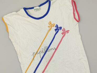 koszulka z nadrukiem z tyłu: T-shirt, 9 years, 128-134 cm, condition - Fair