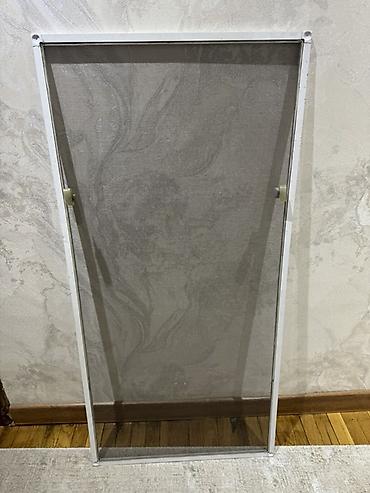 metal setka: Pəncərə üçün ağcaqanad toru (çərçivəli) - Material: alüminium rəngli — 1
