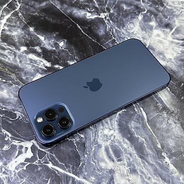 Apple iPhone: IPhone 12 Pro Max, Б/у, 128 ГБ, Синий, Чехол, 84 % — 3