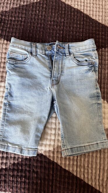 джинсы шорты: Джинсы и брюки, цвет - Голубой
