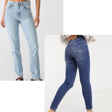 velicine pantalona: Stradivarius farmerke oba para za 1200 din