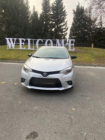4 göz maşını: Toyota Corolla: 1.8 l | 2014 il Sedan — 5