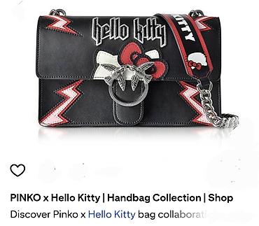 Torbe: PINKO torbica Love Hello Kitty Rock. Kolaboracija sa Hello Kitty — 5