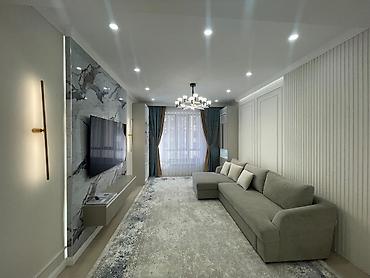 белграви: 3 комнаты, 104 м², Асанбай мкр Элитка, 5 этаж, Евроремонт — 10