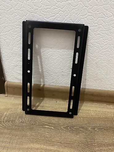TV və video: Kronşteyn ölçü 30x20 sm - Material: qalın metal, qara rəngdə toz boya — 2