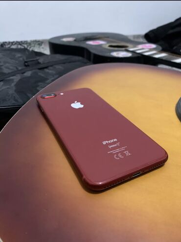 iphone 8 plus lalafo: IPhone 8 Plus, Б/у, 64 ГБ, Красный, 100 %