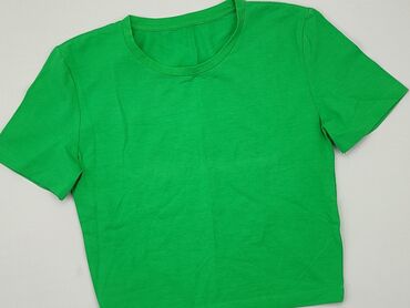 zielone t shirty zara: Топ S, стан - Дуже гарний
