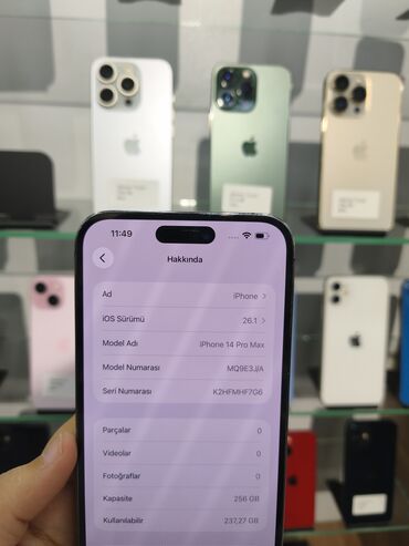 Apple iPhone: IPhone 14 Pro Max, 256 GB, Deep Purple, Face ID — 3