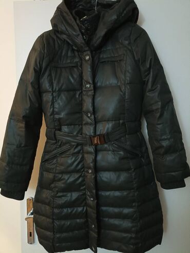 polovne zimske jakne zenske: L (EU 40), Jednobojni, Sa postavom, Perje