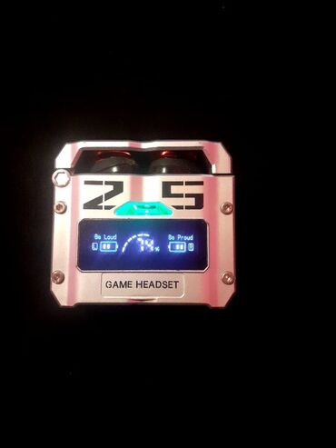 Mikrofonlar: Simsiz (Bluetooth) Qulaqcıqlar, Gamemax, rəng - Gümüşü