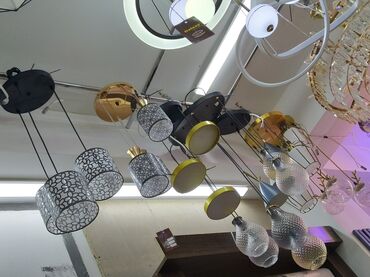 продажа люстр: Çılçıraq, 10 və daha çox lampa, Metal