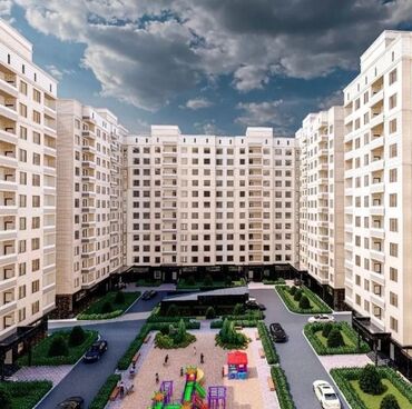 ошский рынок квартиры: 1 комната, 41 м², Элитка, 5 этаж, ПСО (под самоотделку)