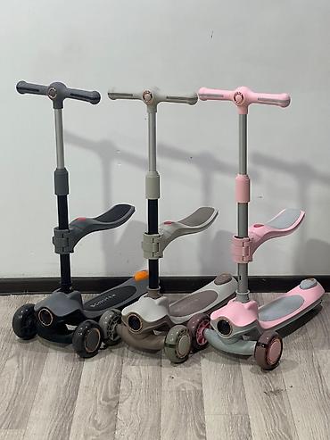 Samokatlar: 🛴✨ Scooter Cosmo K603-2 – 2-si 1-də SAMOKAT + BEQOVEL! ✨🛴 🔥 Uşağınız — 6