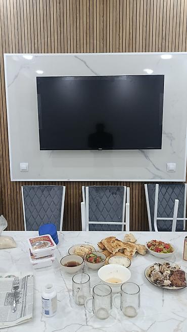 silver kitchen: Современный кухонный гарнитур + техника - Прямой кухонный гарнитур с — 1