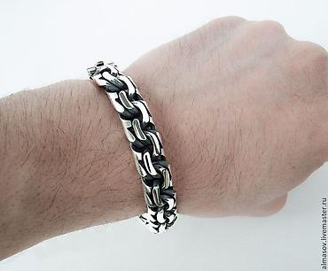 Серебряные цепочки: Серебряная цепь "Бисмарк" 150 грамм 60 см Делаю на — 16