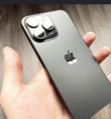 IPhone 15 Pro Max, Б/у, 256 ГБ, Графит, Зарядное устройство, Защитное стекло, Чехол, 89 %
