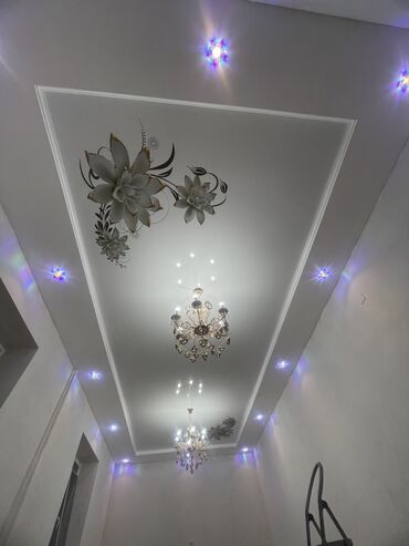 Натяжной потолок: Натяжной потолок Матовое, 3D потолки, Глянцевое Гарантия, Демонтаж, Монтаж — 11