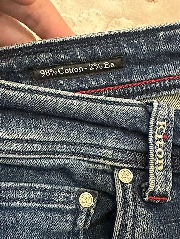 джинсы италия: Срочно продаю🚨Оригинальные Джинсы Kiton Napoli Размер 36 - Модель — 5