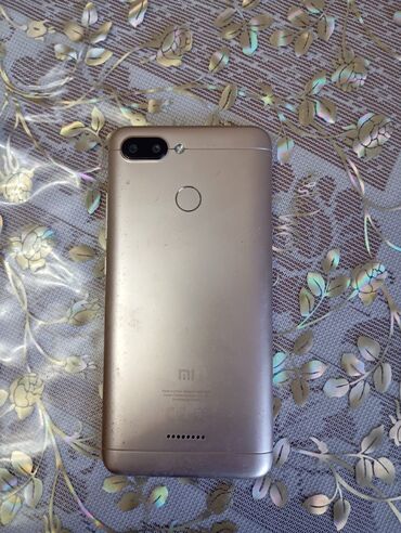 super telefon: Xiaomi Redmi 6, 32 GB, rəng - Ağ, 
 Barmaq izi