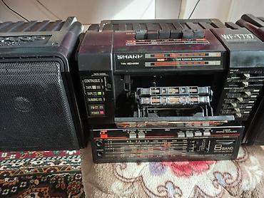 Другая аудиотехника: Портативные магнитолы и аудиосистемы SHARP (винтаж) Описание: - — 6