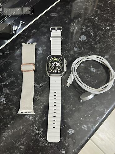 samsung 36: Apple Watch Ultra 1, 32gb Емкость АКБ - 98% Размер дисплея 49mm,корпус — 1