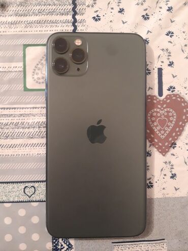 ayfon 7: IPhone 11 Pro Max, 256 GB, Desert Titanium, Face ID, Barmaq izi