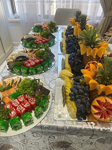 Выездные банкеты: Выездные банкеты | Посудомойки, Повара | Фуршетный стол — 22