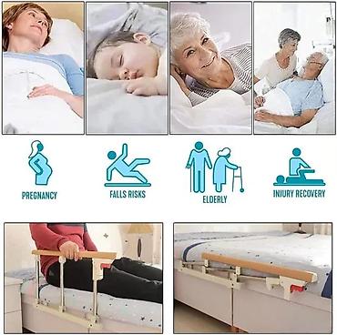 Medicinski nameštaj: Sigurnosna bočna ograda za krevet - Namenjena za sprečavanje padova — 7