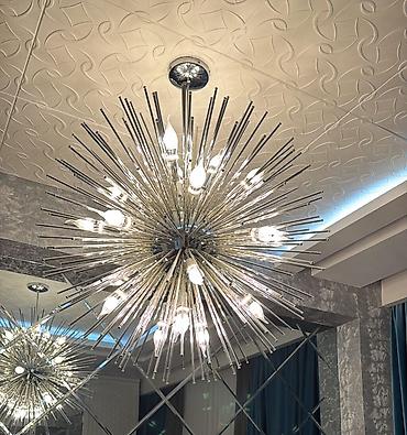 ucuz cılcıraqlar: Çılçıraq, 10 və daha çox lampa, Metal — 1