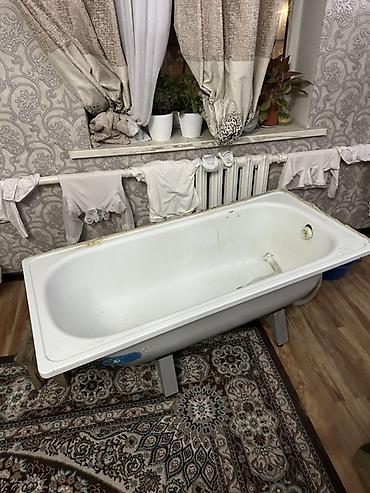 поддон ванна: Ванна, Прямоугольная, Материал: Чугун, Размер: 140 x 60 см — 1