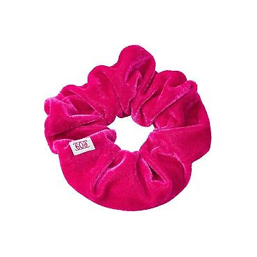 sac rezini: Cibli saç aksesuarı – iri, yumşaq “scrunchie” - Material: məxməri — 5