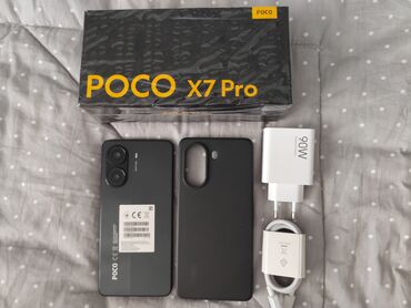телефон поко м6: Poco X7 Pro, Колдонулган, 512 ГБ, түсү - Кара, 2 SIM