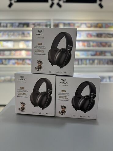 наушника: Каптама, Aula, Жаңы, Электр зымсыз (Bluetooth), Классикалык