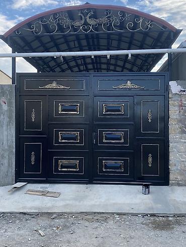 Həyət darvazaları: Darvazalar bizde ən ucuz ve keyfiyetli 550 manata hec yerde darvazalar — 1