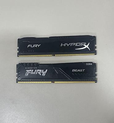 Operativ yaddaş (RAM): Operativ yaddaş (RAM) Kingston, 8 GB, 3200 Mhz, DDR4, PC üçün, İşlənmiş — 1