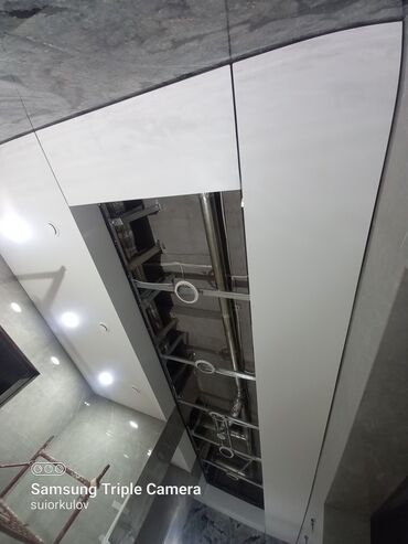 Другие строительные материалы: Натяжной потолок теневой, парящий профиль, стройный карниз, световой — 12