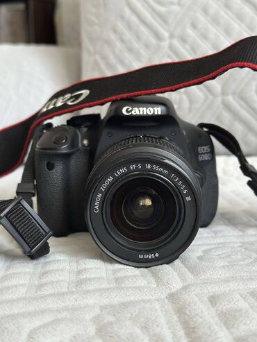 Canon Eos 600D fotoaparat ideal veziyyetdedir, seliqeli istifade