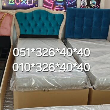 Çarpayılar: Yeni, Təknəfərlik çarpayı, Bazasız, Matras ilə, Siyirməsiz, Azərbaycan — 16