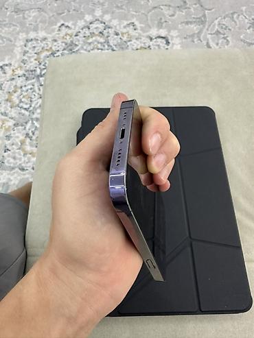 ayfon 14: IPhone 14 Pro, Б/у, 256 ГБ, Deep Purple, Зарядное устройство, Чехол, 78 % — 5
