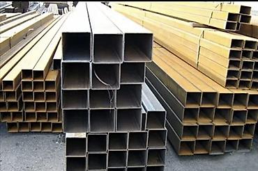 Металлопрокат: профильные трубы: Profile pipe, Сталь, Квадратная, Электросварная, Без покрытия, Резка — 4