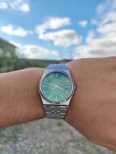 watch saat: Yeni, Qol saatı, Casio, rəng - Yaşıl — 1