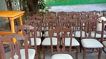 Эмерек кызматтары: Ремонт реставрация перетяжка стульев, кресло, кушетки, уголки, замена — 10