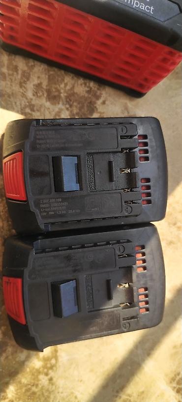 li ion: Məhsul: 18V Li‑Ion “Compact” akkumulyatorlar (Bosch uyğun) Təsvir: - — 1