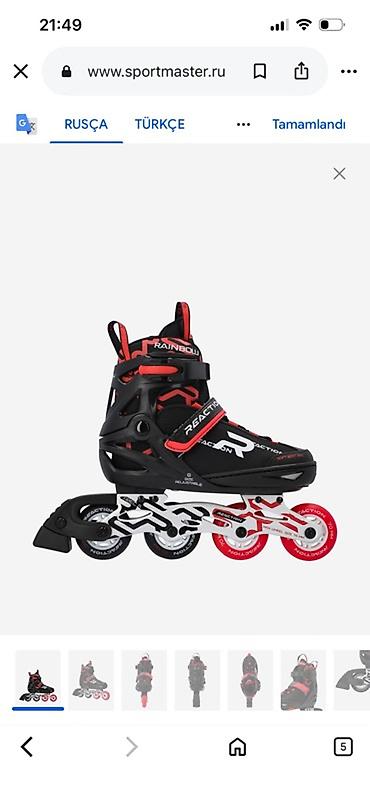 Roliklər: Inline skeytlər – Reaction Soft Boot Pro - Tənzimlənən ölçü — 8