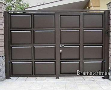 Откатные ворота: Ворота на заказ, Ворота в Бишкеке — 30