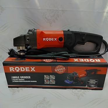 180: Угловая шлифмашина RODEX RDX1162 180 - Мощный сетевой инструмент для — 1