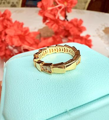 es 25: Alyans, Üzük, Bvlgari, Sarı qızıl, 750 Əyar, Brilyant, 0-0.25 Karat — 2
