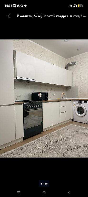 1 ком кв продажа: 2 комнаты, 52 м², Элитка, 6 этаж, Евроремонт — 6