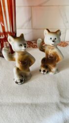 помощник полка: Статуэтки фарфор Мишки - футболисты Полонное цена 1200 за 1